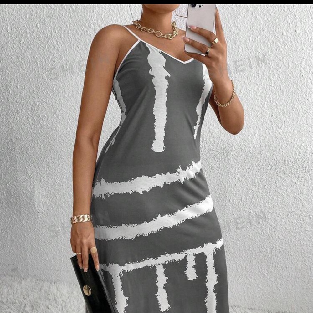 Shein casual camo comfy dress 1x fits XL also